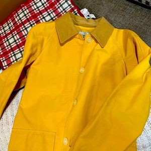 Women’s 3/4 length spring rain jacket